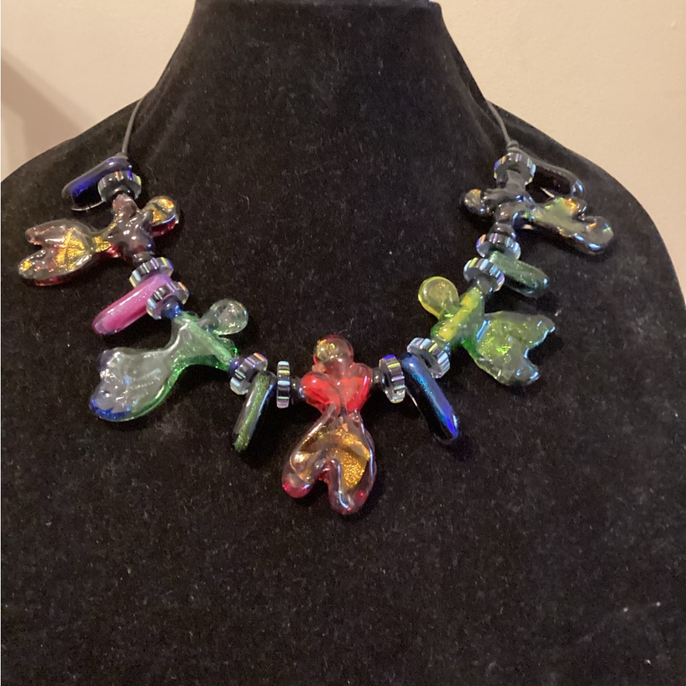 Art Glass Necklace